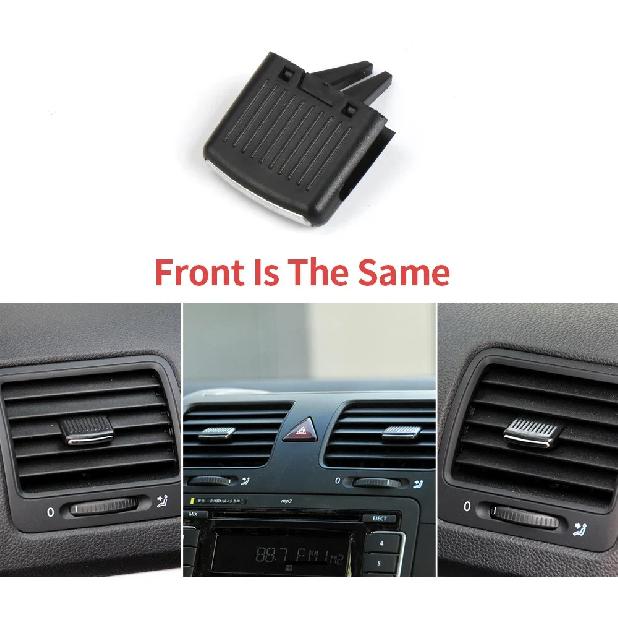 Для VW Jetta A5 MK5 Golf 5 GTI R32 Rabbit Sagitar 2006-2011 Новый 1 шт. Автомобильный Передний Дашборд Вентиляционное Отверстие Кондиционера Клипса Регулировки