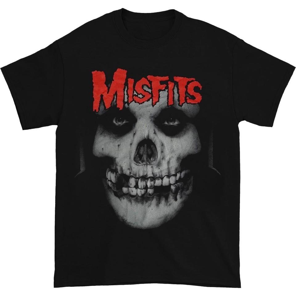 Новая популярная Misfits Винтажная 90-х Концертная Черная Все размеры Футболка E373