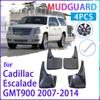 4 шт. автомобильные брызговики для Cadillac Escalade GMT900 2007 ~ 2014 брызговики Fender брызговики авто