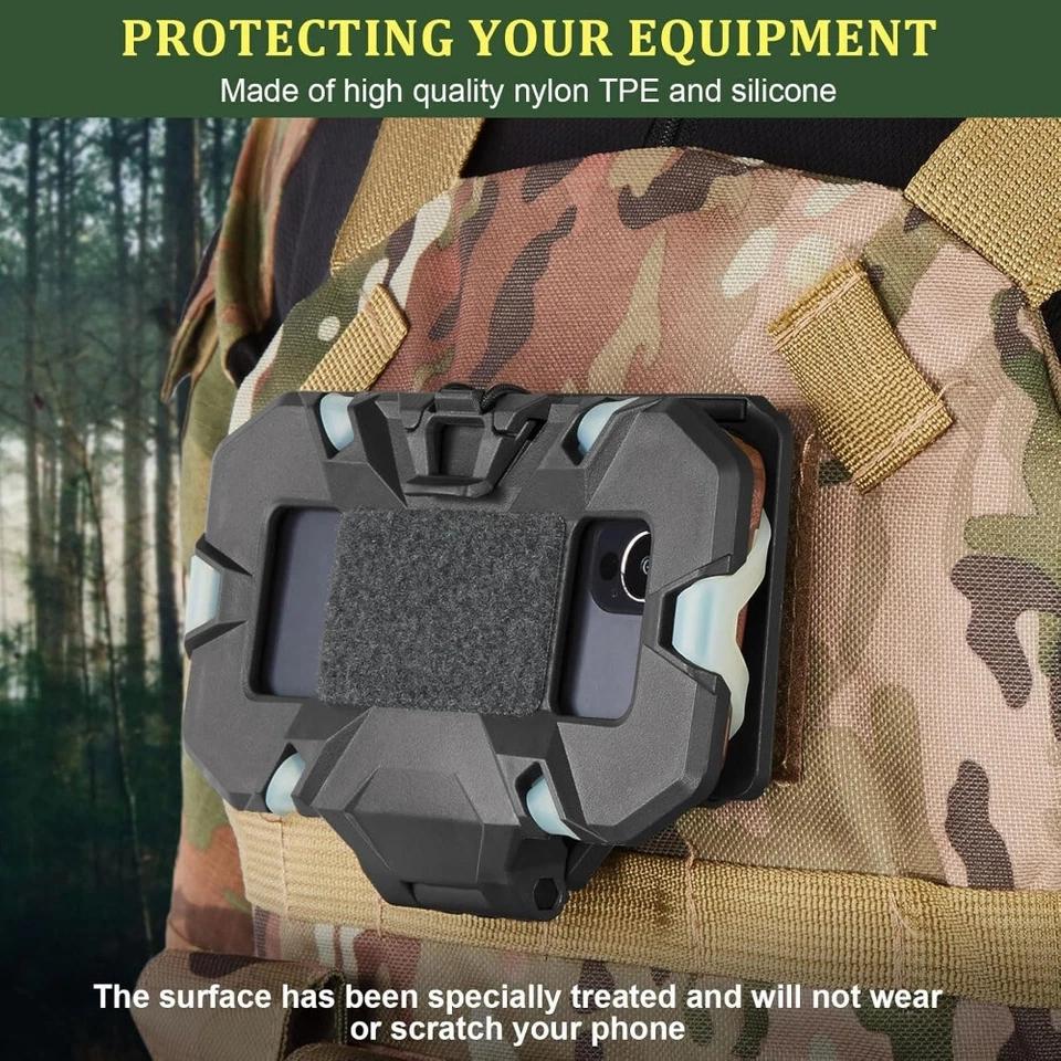 NEW Tactical MOLLE Folded Navigation Board Mobile Phones Navigator Holder Vest Chest Bag Admin Panel Hunting Vest Accessories