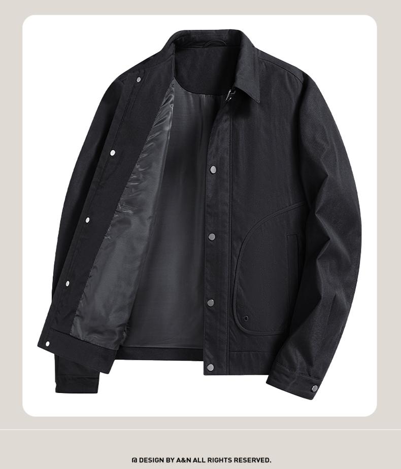 Spring collar casual versatile windproof jacket with stylish design