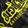 Extreme Hobby Black Panther Muay Thai Shorts Black and Yellow XL