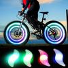 Цветной свет на спицы велосипедного колеса, водонепроницаемый, для горного велосипеда, для балансировочного велосипеда, светодиодный, мигающий свет для шины, предупреждающий велосипедный фонарь