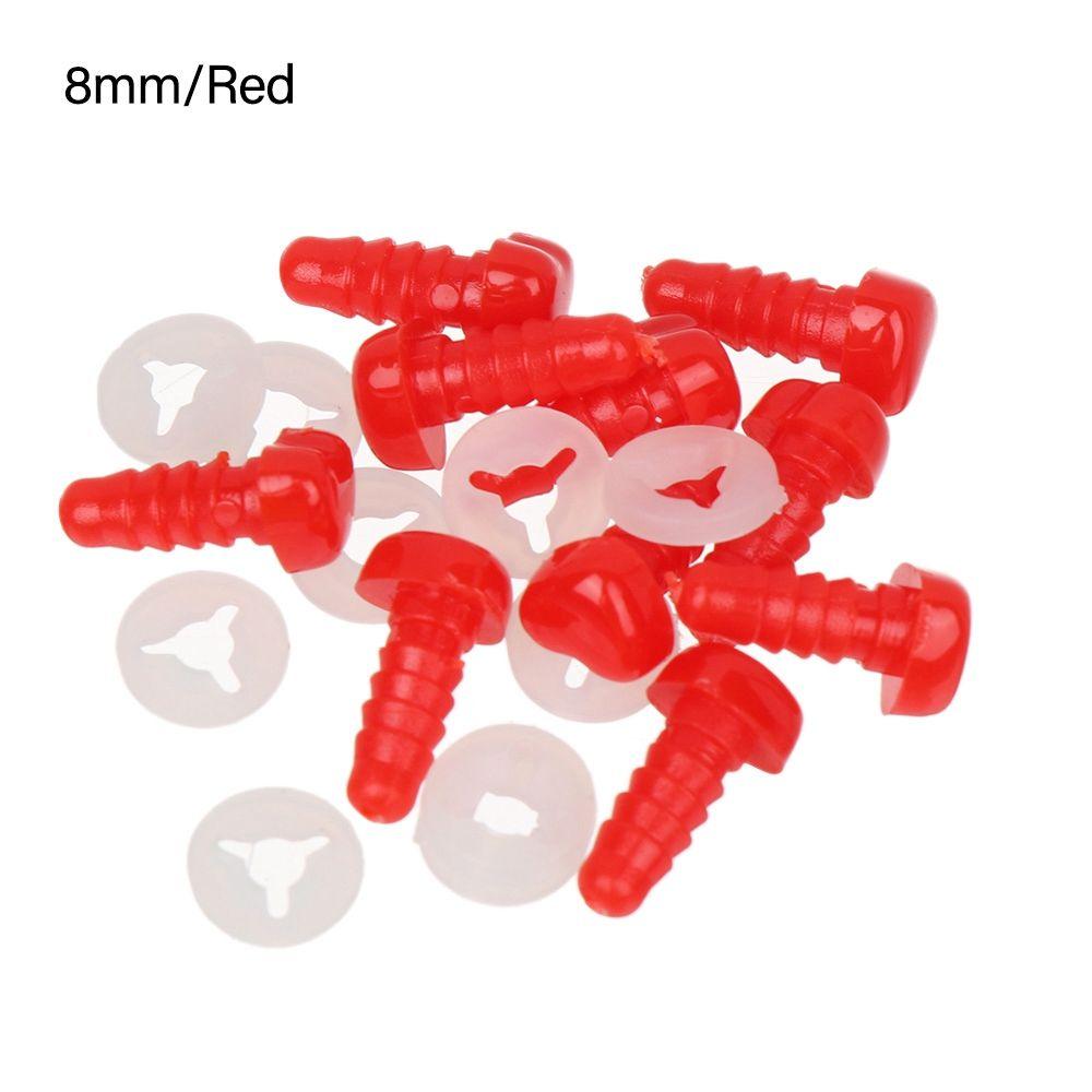 Розовый/красный/черный для куклы BJD, изготовление кукол своими руками, поделки, пластиковые глаза, безопасная игрушка для животных, глазное яблоко