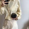 Изысканная и милая мини маленькая женская сумка-мессенджер на плечо из однотонной ПУ кожи с застежкой-кошельком, 24 весенняя новинка, красная конверт-сумка