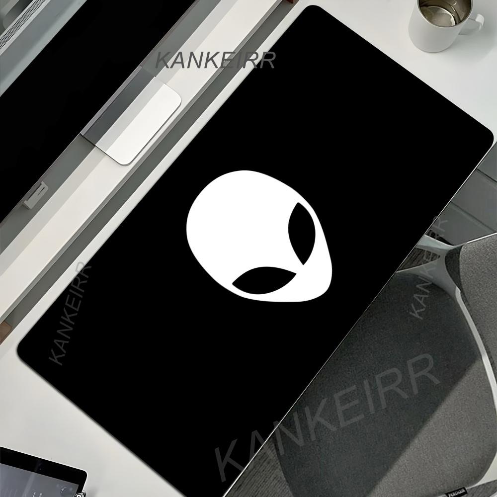 90x40cm Alienware Mousepad Natural Rubber Anti-slip Base Table Mats XXL Large Computer Keyboard Carpet Esports Speed Mouse Pad