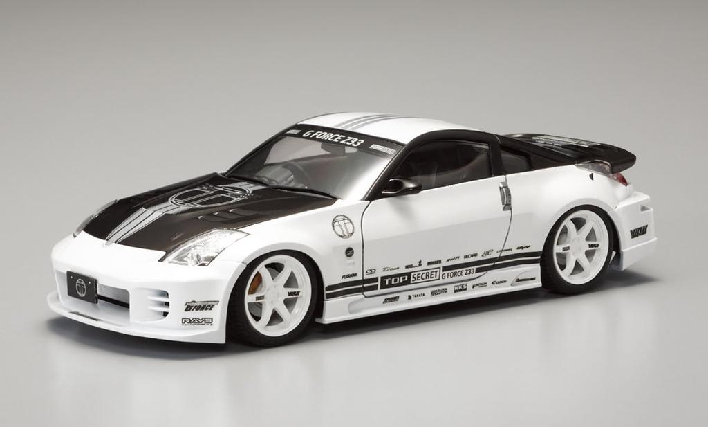 Aoshima Bunka Kyozai 1/24 S Package Ver.R No.48 Top Secret Nissan Z33 Fairlady Z Plastic Model