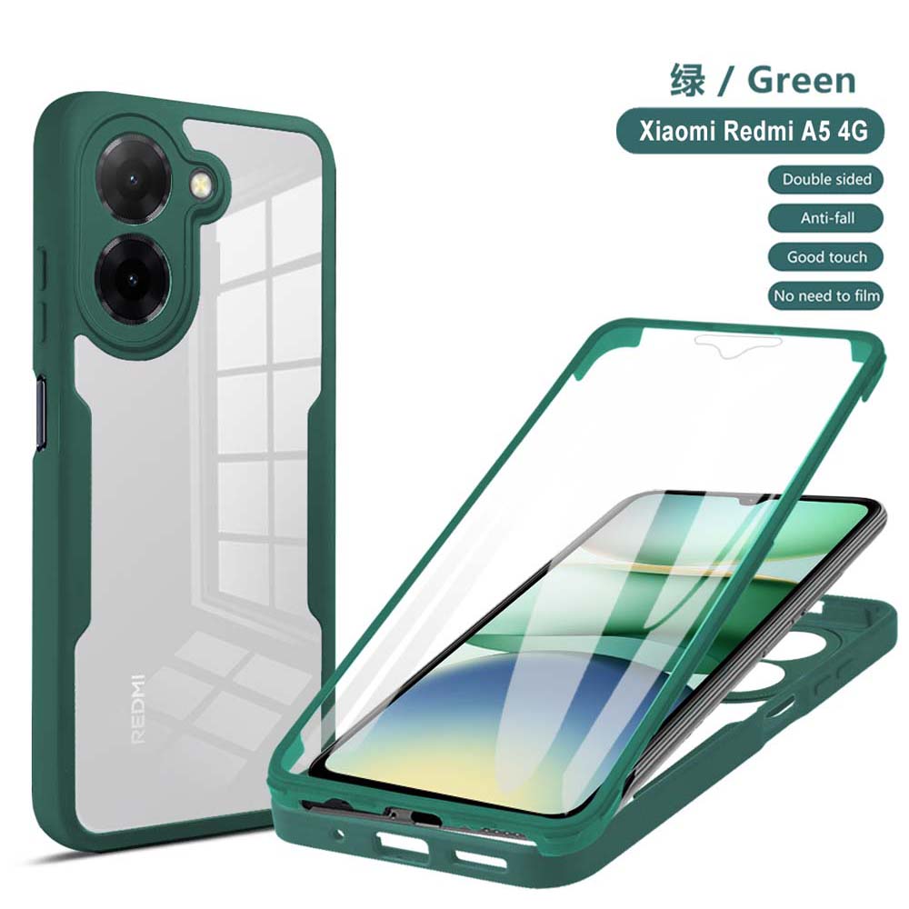 Защитная пленка на 360 градусов для всего корпуса, прозрачный чехол для Redmi A5 4G Global, размер 171 мм, противоударный чехол для телефона