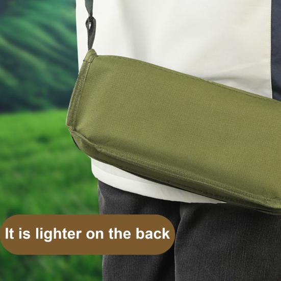 Мини Складной Стул с Сумкой для Переноски Портативный Легкий Сверхпрочный Водонепроницаемый Для Кемпинга на Открытом Воздухе, Туризма, Пляжа, Пикника, Рыбалки, Складное Кресло-Сиденье