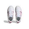 Adidas Neo Breaknet 2.0 Non-Slip Low-Top Kids Skate Shoes Kids Sneakers White Pink HP8959