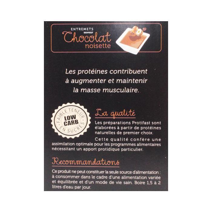 Protifast Entremet Hyperprotéiné Chocolat Noisette 7 Sachets