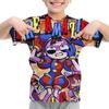 The Amazing Digital Circus 3D Printed T-shirt Classic Kids Short Sleeved Top Clothing Boys and Girls Fashion Short Sleeved