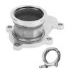 Комплект адаптеров для фланца турбокомпрессора Car 5 Bolts to V Band Turbo Flange для замены Cummins Holset WH1C HX35 HX35W HX40