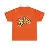 Графическая футболка Cheetos Винтажный логотип снека Унисекс Хлопковая футболка унисекс
