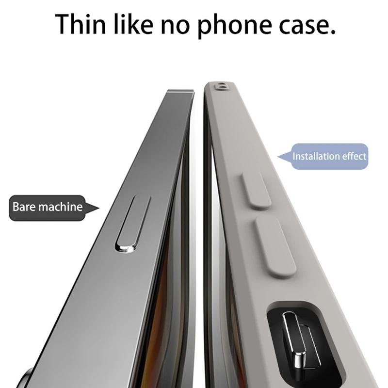 Для Magsafe Магнитный Беспроводной Зарядный Чехол Для iPhone 17E Air 17 16 15 14 13 12 11 Pro Max Mini 16E Plus Жидкий Силиконовый Чехол