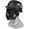 German Retro Motorcycle Helmet Unisex Four Seasons Harley Electric Bike Biker Half Cover Style Soldier Helmet