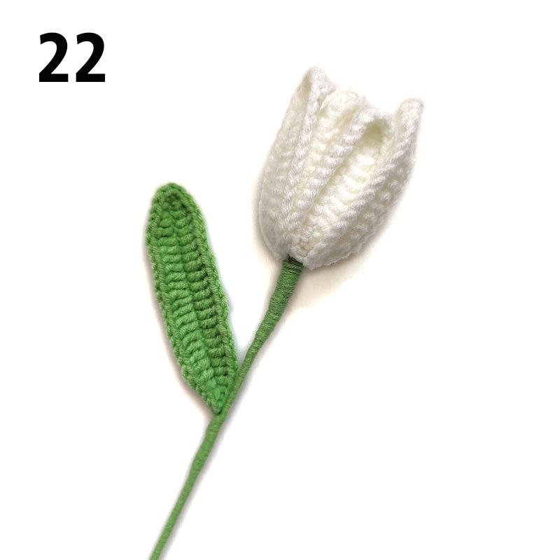 Подарок на День Учителя Подсолнух Вязаный Цветок Вязаный Цветок Ручной Работы Букет Домашний