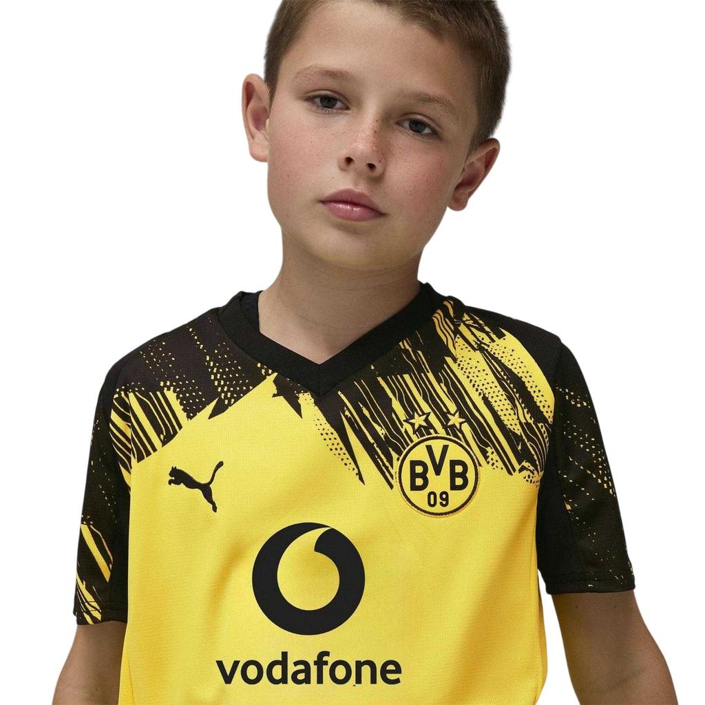 Borussia Dortmund Childrens/Kids 25/26 Puma Home Shirt