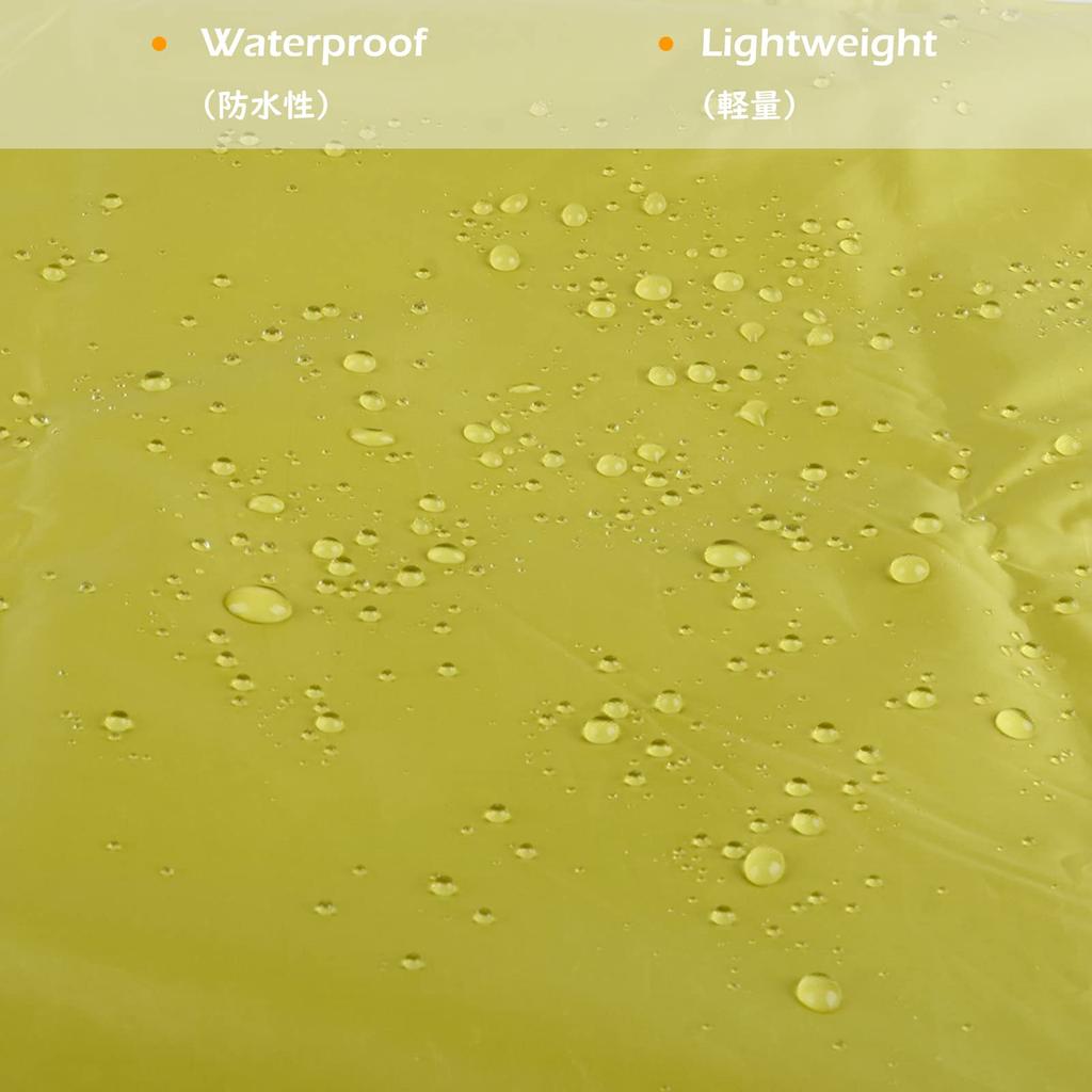 TRIWONDER Уличный водонепроницаемый навес от солнца для кемпинга, тент, палатка, след от ноги, пляжный коврик для пикника, гамак, дождевик S 250x150 (Зеленый - СМ)