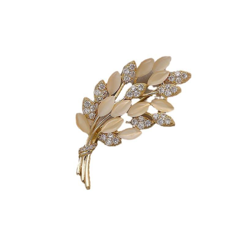High-End Brooches, Women'S Sense Of Luxury, Niche, High-End Pins, Elegant Temperament, Fixed Clothes, Suits, Pearl Jewelry