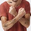 Fake Tattoo Easy To Use Eco-friendly Waterproof Sweat-proof Fun Body Art Tool Lightweight Halloween Spiderweb Body Sticker for Party