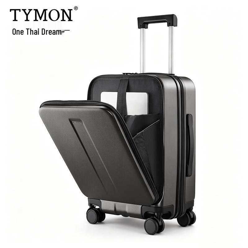 Деловой чемодан Tymon 20 дюймов с передним отделением для ноутбука