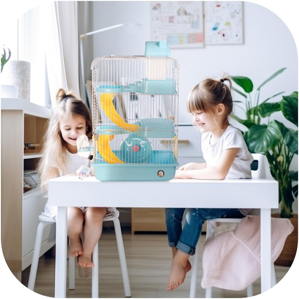 Furrever Friends Miku Skyscraper Blue - Cage for Small Rodents Complete Set