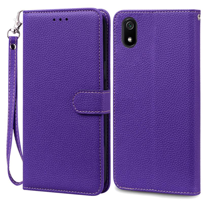 Phone Case For Xiaomi Redmi 7A 7 A Matte TPU Soft Cover Leather Wallet Flip Case For Xiomi Redmi 7A Redmi7A Case Fundas Bumper