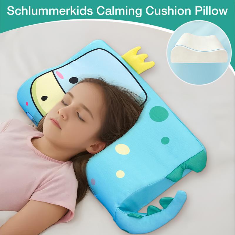 Skin-Friendly Toddler Pillow Travel Ergonomic Soft Envelope Bed Pillow Children Bedding Accessories  For Kids Girls