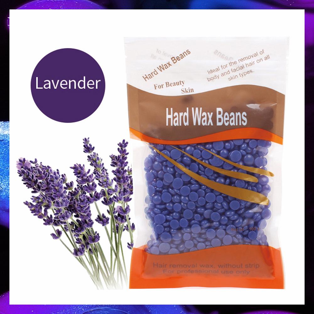 100 г/упак., восковые бобы для удаления волос, безбумажные твердые восковые гранулы, для удаления бикини, волос на лице, ногах, руках, бобы для удаления волос, унисекс, для бровей