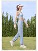 Plus Size Women's Quick-Dry Ice Silk Sun Protection Pants - Slimming, Breathable, Mosquito-Repellent Outdoor Sportswear
