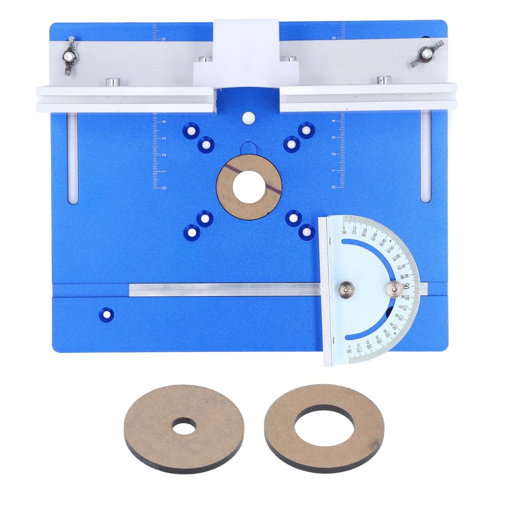 Вставная пластина для фрезерного стола, алюминиевый сплав, перекидная доска, столярные верстаки, пластина для фрезерного стола