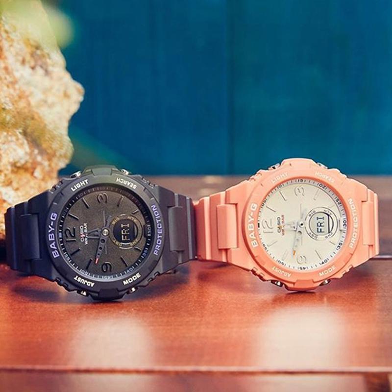 Casio Женские часы BABY-G Оранжевые BGA-260-4APR BGA-260-4APR
