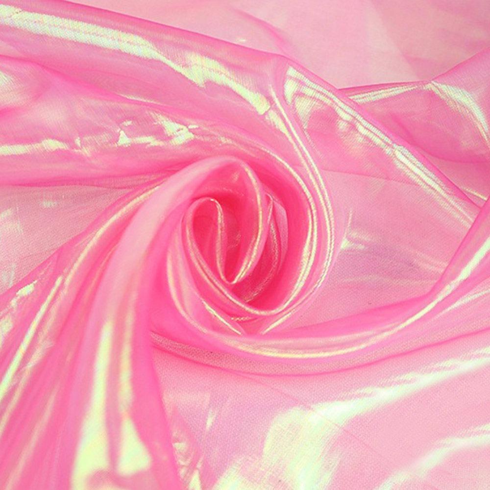 Thin Laser Tulle Shiny Organza Dresses Fabric Skirts Clothes Sewing Organza Fabrics  Designer