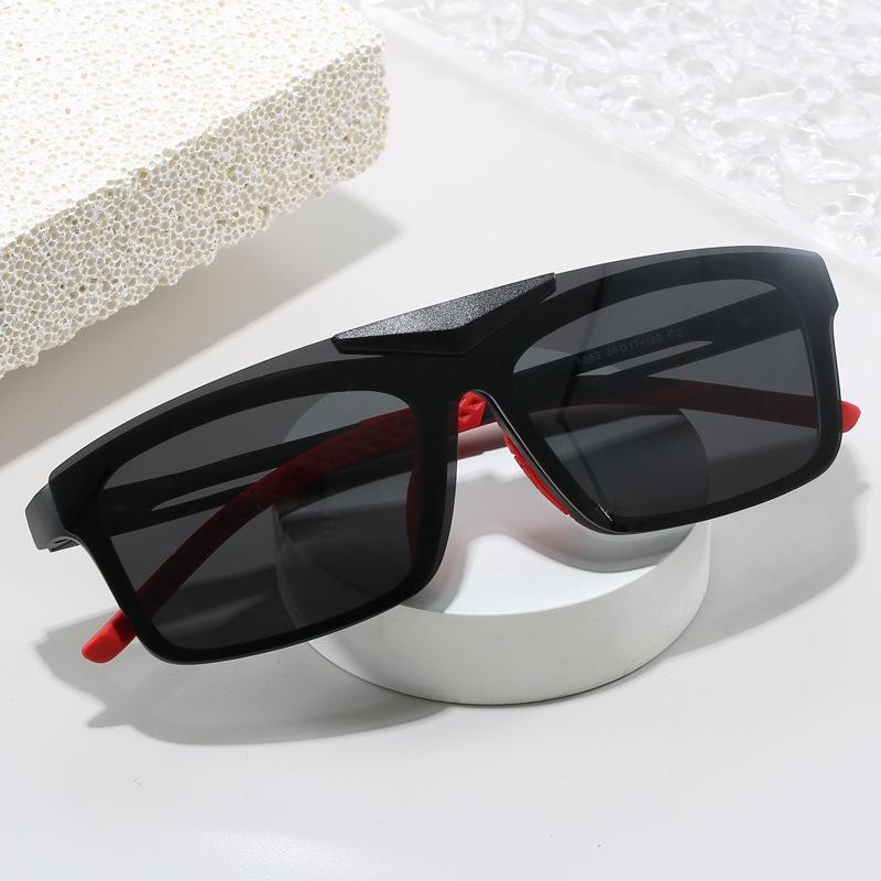 Поляризованные очки для велоспорта, мужские модные солнцезащитные очки с квадратной оправой для женщин, TR90, оптические очки по рецепту, оправа 144 мм