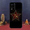 Чехол с флагом СССР, чехол для OPPO A54 A74 A94 A98 A78 A79 A16 A76 A96 A5 A9 A17 A77 A15 A52 A72 A53 A57S