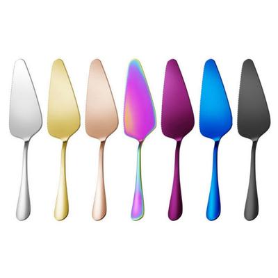 Треугольная лопатка для торта из нержавеющей стали, зубчатая лопатка для пиццы, лопаточка для сыра