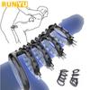 Male Cock Penis Rings Testis Bondage Delay Ejaculation Sex Toys For Men Couples Flirting Adult Games Soft Reusable