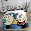 3D Новый Домашний Текстиль Мультяшный Cuphead Комплекты Постельного Белья Одеяло Покрывало Пододеяльник Наволочки Комплекты Детский Взрослый Размер