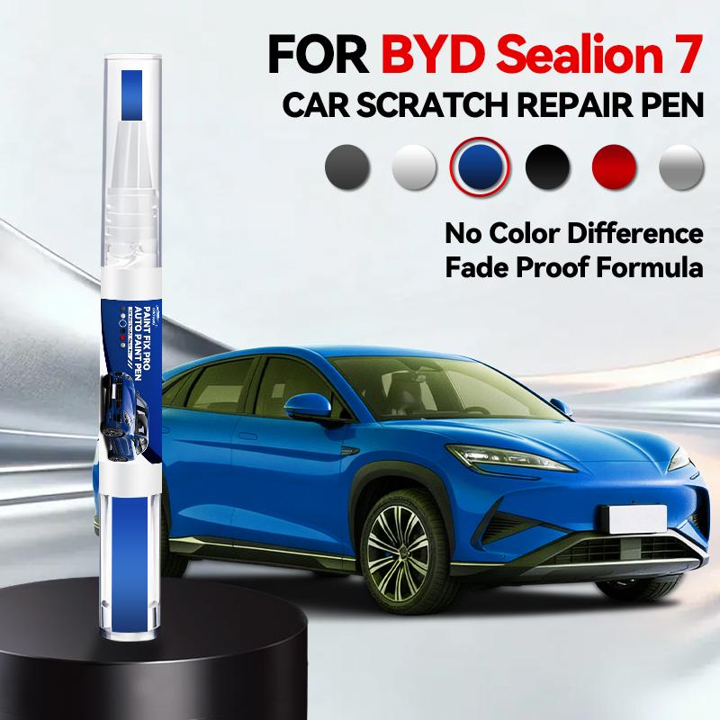 For BYD SEALION 7 Car Paint Repair Pen Touch Up Scratch Remover DIY Auto Accessories White Purple Black Atlantis Grey
