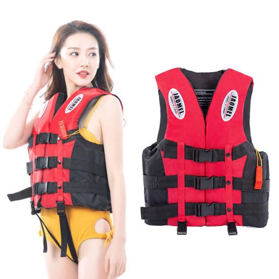 Спасательный жилет для взрослых 100N, спасательный жилет с веслом, регулируемое плавучее устройство со светоотражающей полосой для каяка, лодки, серфинга, водных видов спорта