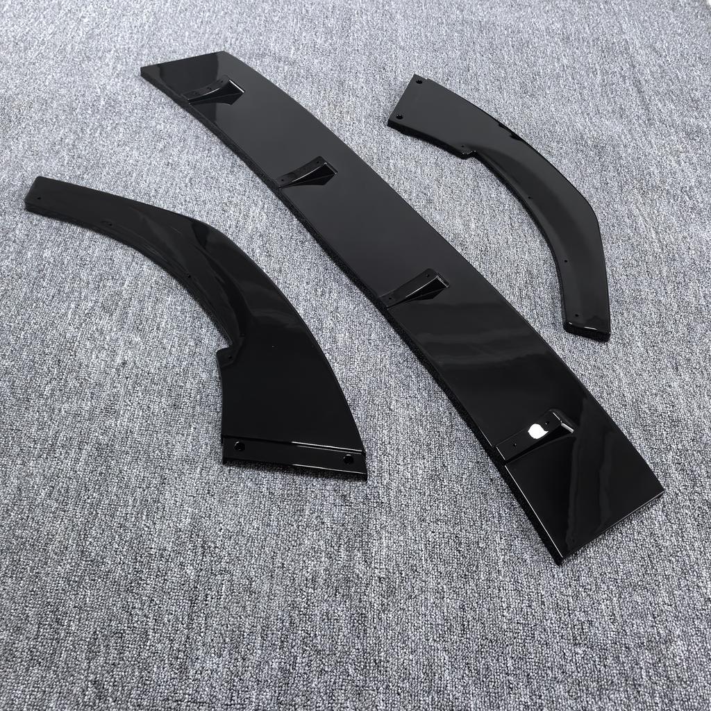 For Volkswagen Golf 8 MK8 GTD GTE R-Line GTI Clubsport 2020-2024 Maxton Style Front Bumper Lip Spoiler Splitter Guard