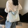 Casual Large-capacity Bag Women's  New Slack Shoulder Messenger Bag College Student Tote Bag