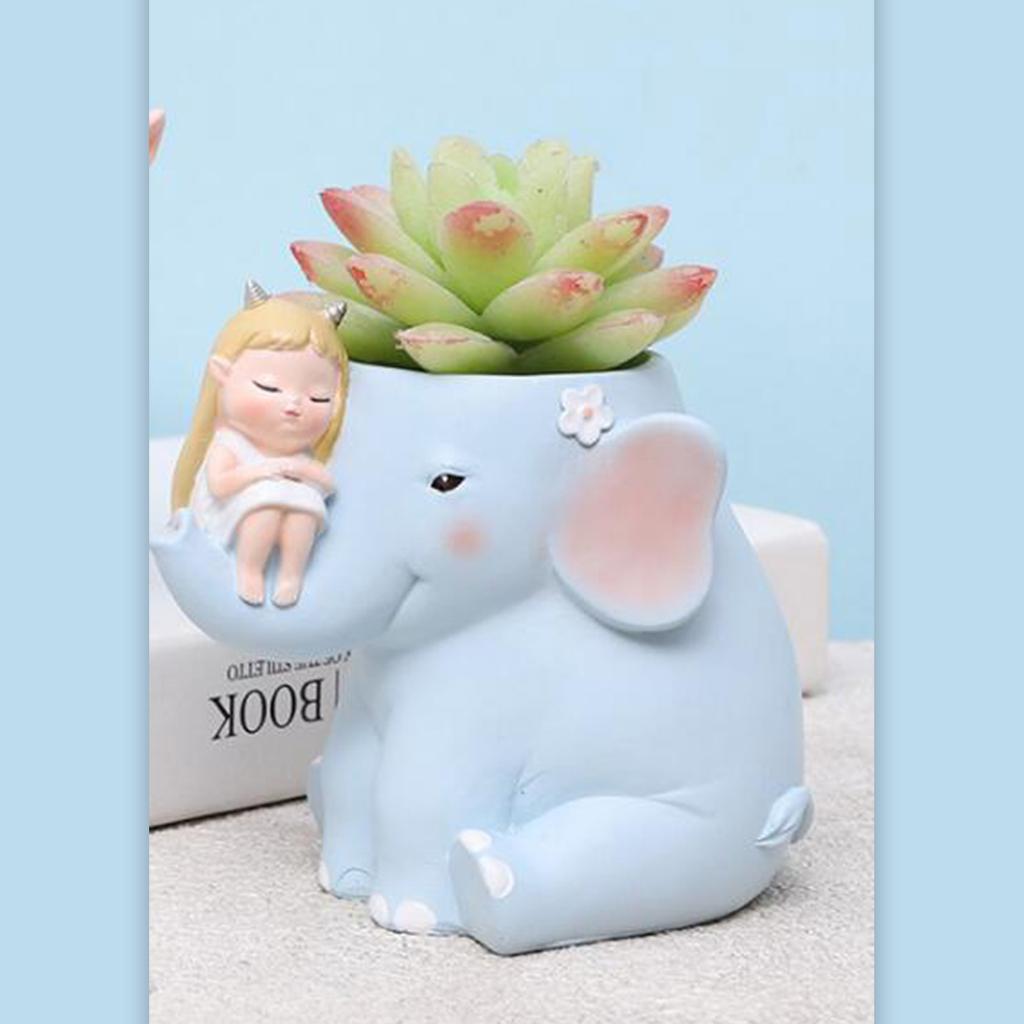 3D Flowerpot Silicone Mold Pen Holder Resin Mold for Epoxy Casting for Creative Christmas Craft for Home Office Ornament