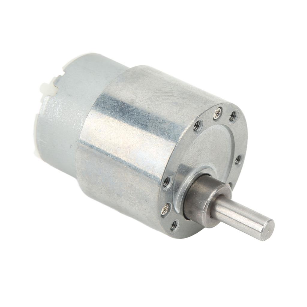 Worm Geared Motor 8RPM JGB37 500 Reversible Self Locking DC Reduction Motor for Automation DC12V