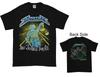 1988 Metallica and Justice For All Tour Black Double Sided Unisex T-shirt