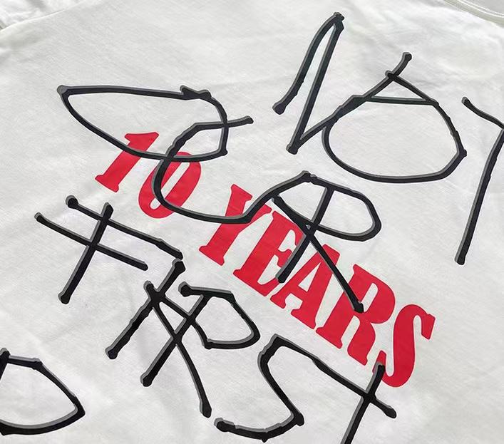 Унисекс футболка с круглым вырезом и английским принтом Travis Scott FW24