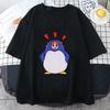 Azumanga Daioh Chiyo Mihama T-shirts Women Summer Penguin Japanese Anime Tshirts Kawaii/Cute Short Sleeve Streetwear Tee Tops