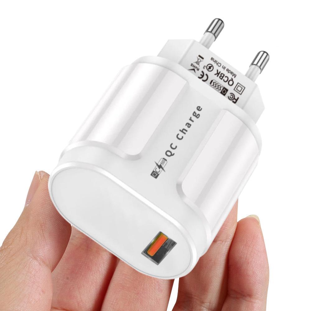 PD33W GaN QC3.0 Многопортовое EU Зарядное устройство 9V/12V Адаптер Быстрой Зарядки