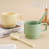 Кружка для молока фуфу корейская чашка из керамики в стиле инс для девушки, милая, с высокой ценностью, офисная чашка для завтрака и кофе